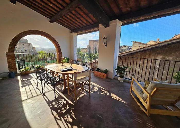 公寓 Incantevole Con Loggia Sui Tetti