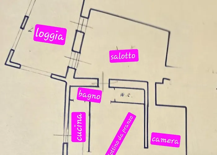 Incantevole Con Loggia Sui Tetti 公寓 *